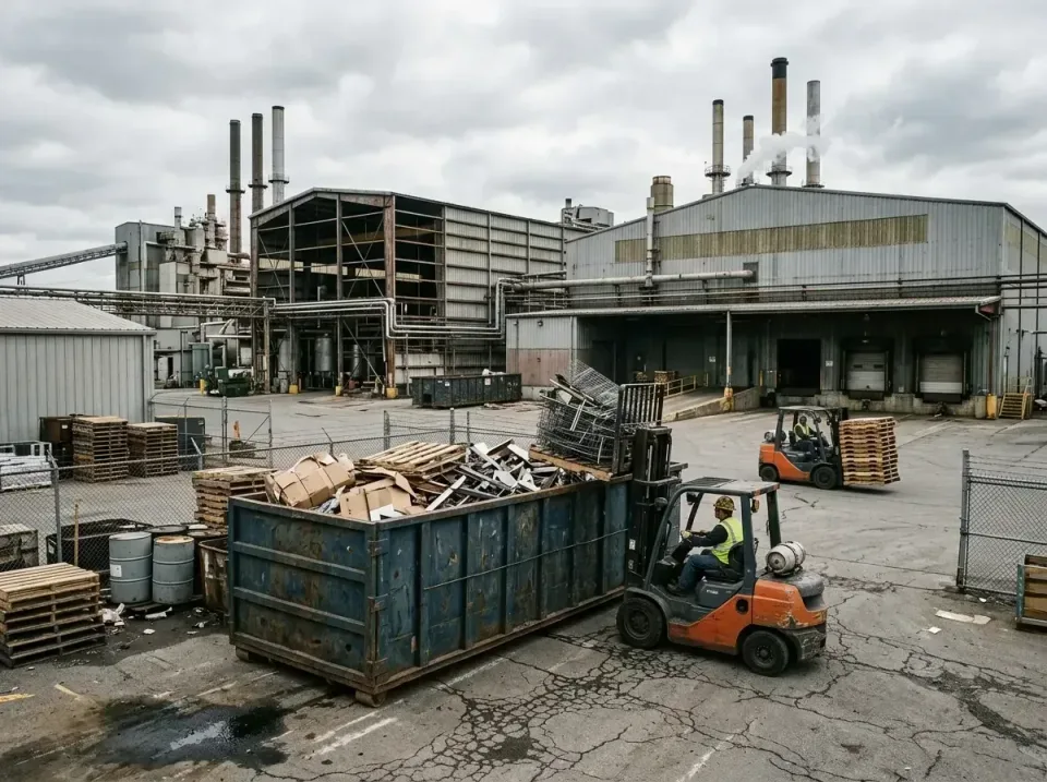 industrial-factory-scrap-conta-003 — frequently asked questions, Cheap Roll-off Dumpster Rentals in Covington, IN